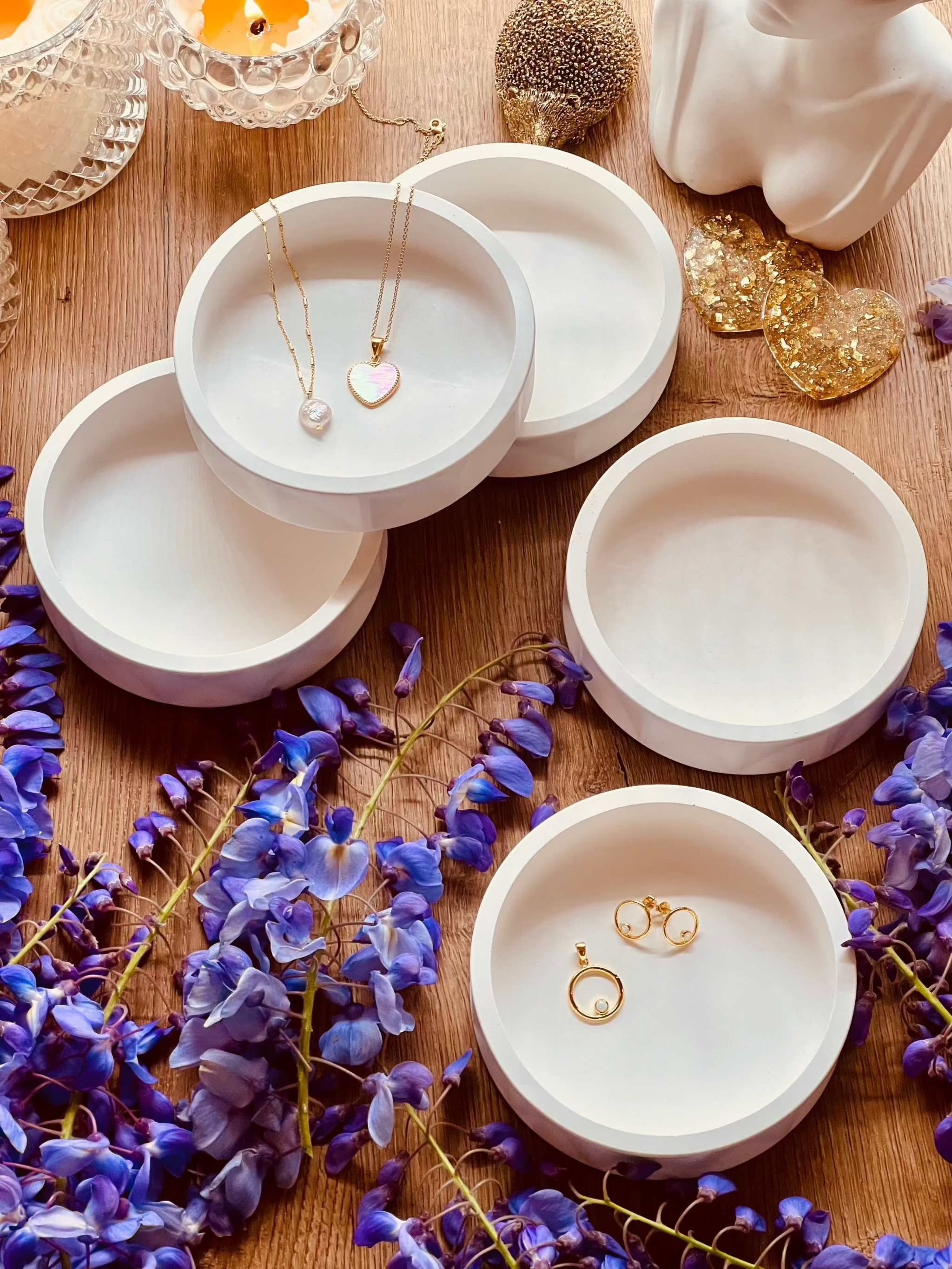 Gießkeramik Schale im minimalistischen Design jetzt online shoppen – Biddy Art Design