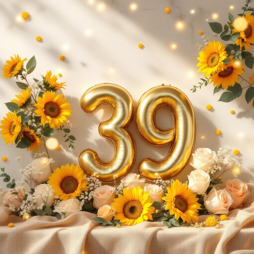 Paar feiert Sonnenhochzeit am 39. Hochzeitstag voller Liebe und Glück