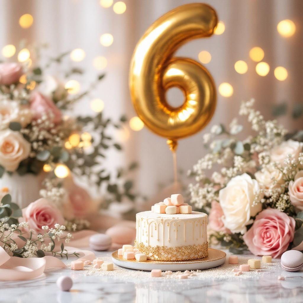 Zuckerhochzeit: Süßer 6. Hochzeitstag mit Hochzeitstorte und Dekoration feiern