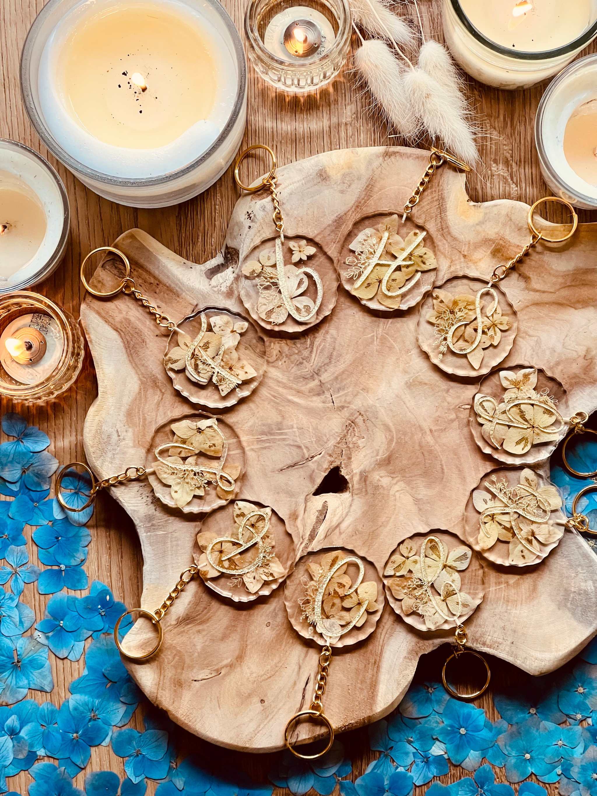 Epoxidharz Schlüsselanhänger