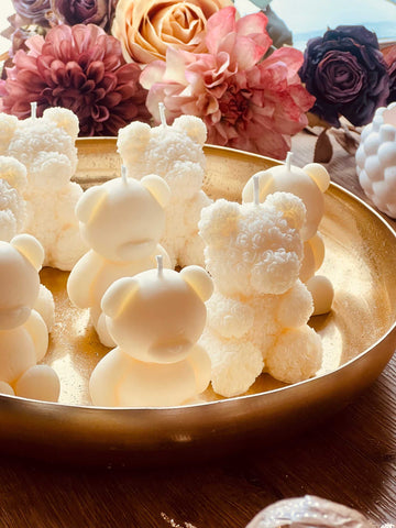 sculpture candles The Teddy