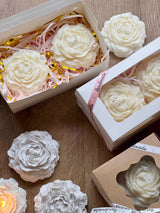Geschenkset "Peony" mit Kerzen oder Keramik Pfingstrosen