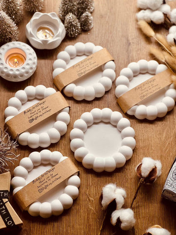 Cast iron coaster or candle tray 
