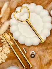 Hochwertige goldene Etagerenstange für DIY-Etagerenprojekte