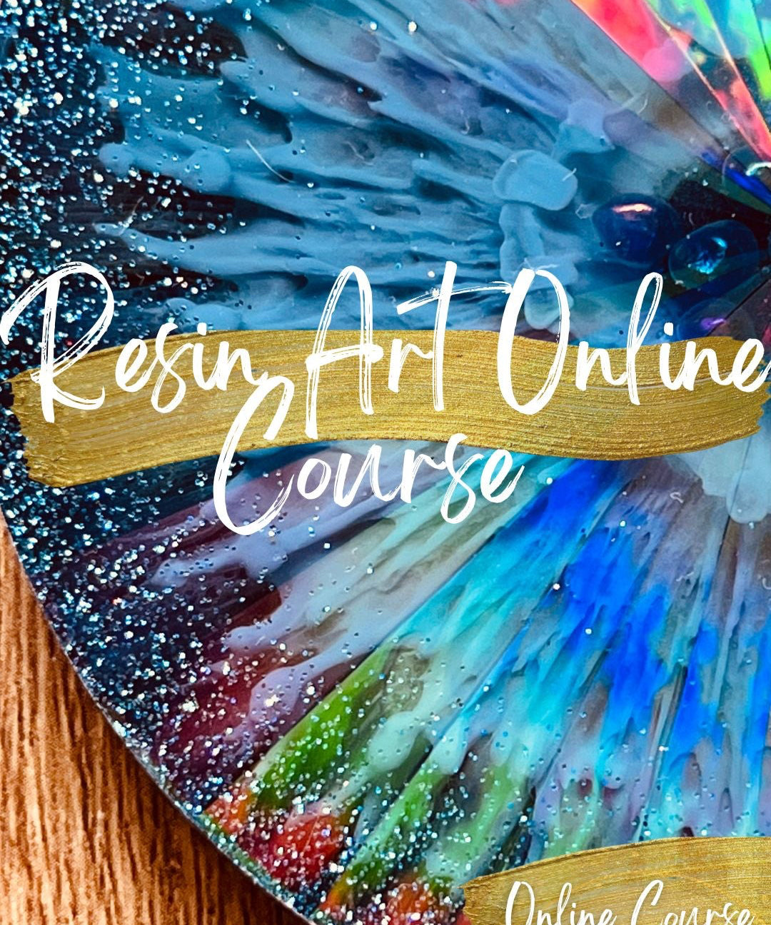 Online Kurs Gutschein für Resin Art Kurs