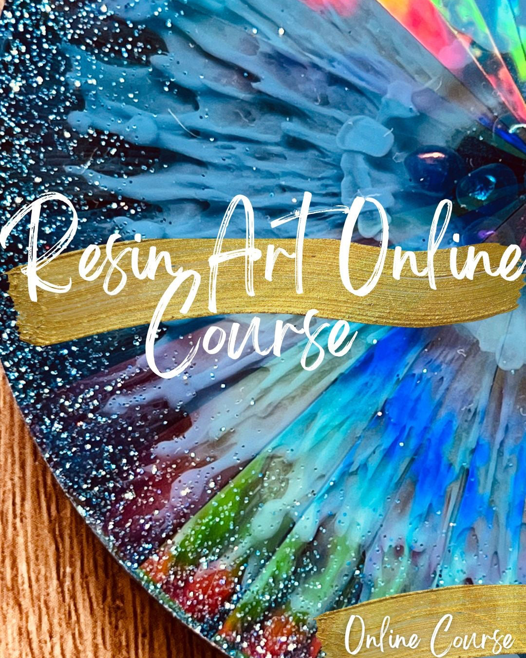 Online Kurs Gutschein für Resin Art Kurs