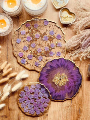 Zarte getrocknete Blumen – filigrane Lotus Hortensien, schonend gepresst und perfekt für individuelle Bastelarbeiten, Geschenkverpackungen oder Grußkarten.