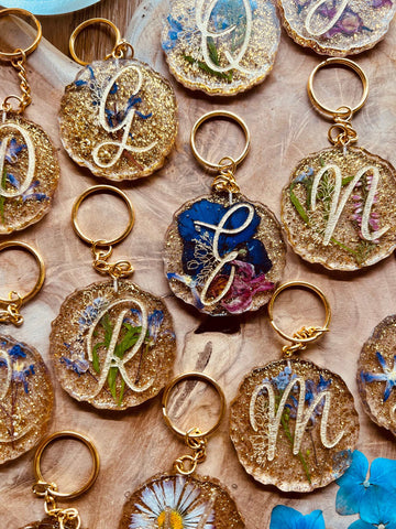Your individual keychains from your bridal bouquet