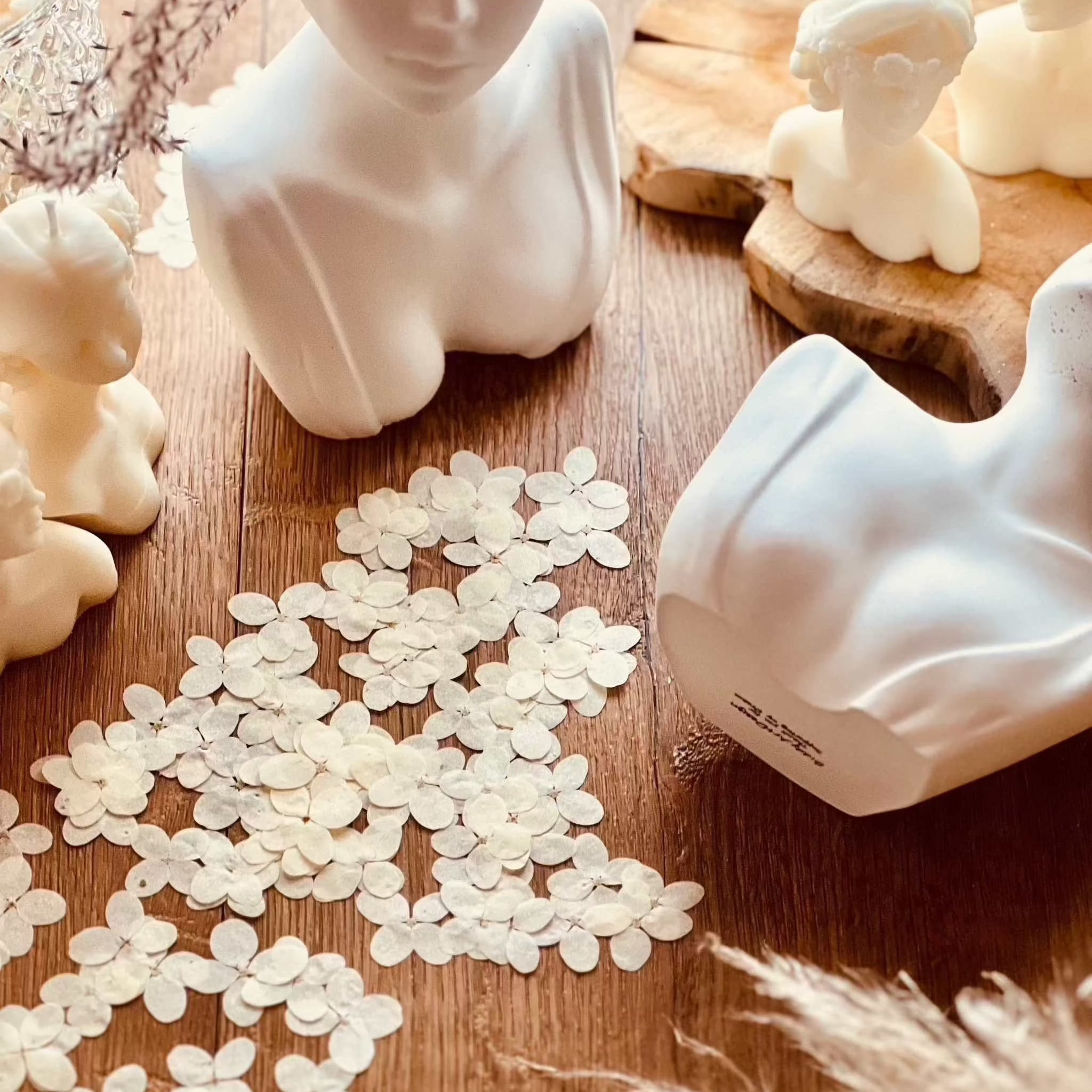 Handcrafted "Beautiful Lady" vase in modern bust design, made from eco-friendly Gießkeramik, ideal as table decoration or gift.Giesskeramik Weisse Deko Vase Beautyful Lady Bueste modern