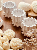 Cast ceramic vase in the unusual design "Many legs"