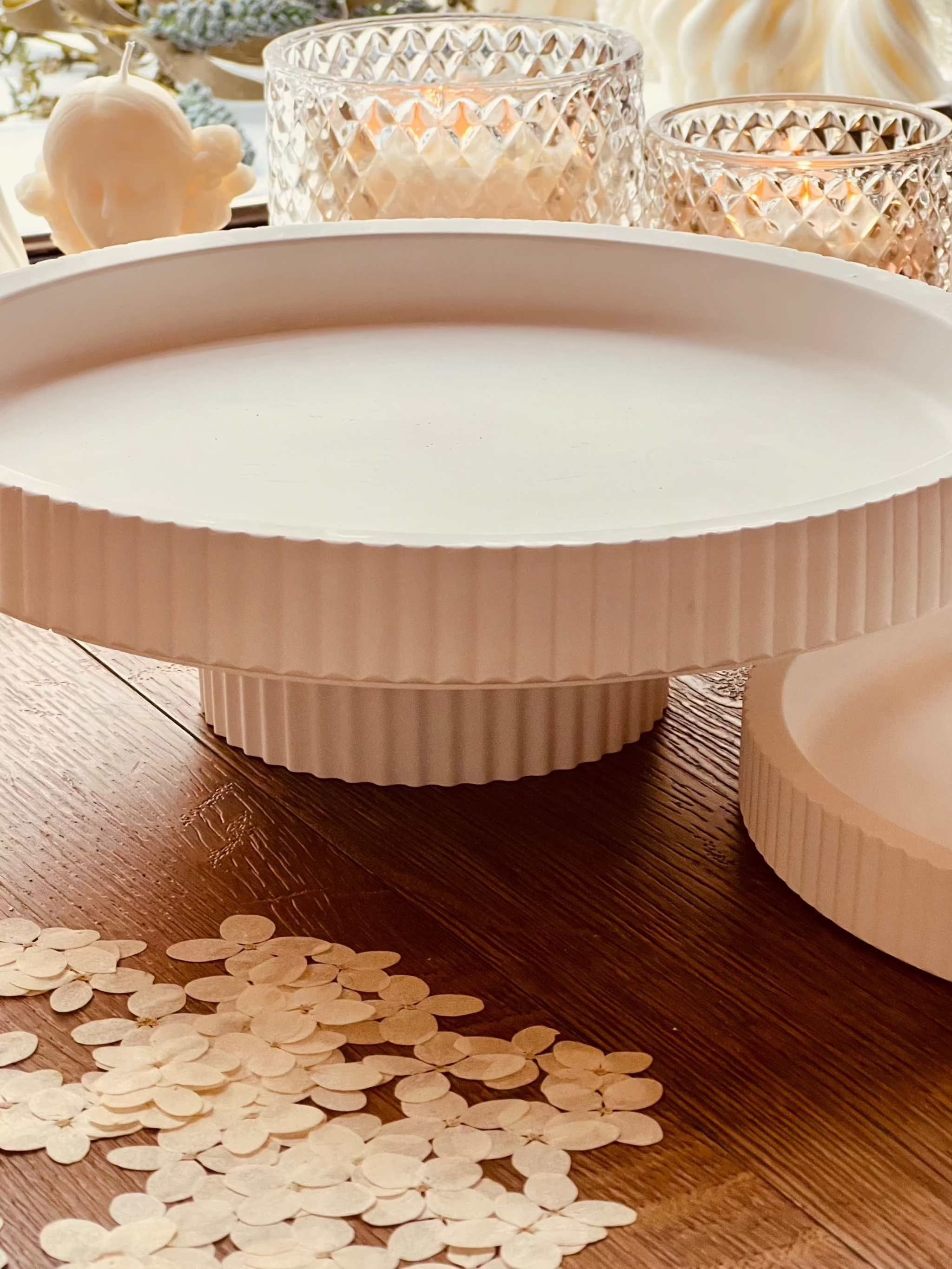 Gießkeramik Etagere - Moderne, umweltbewusste Etagere